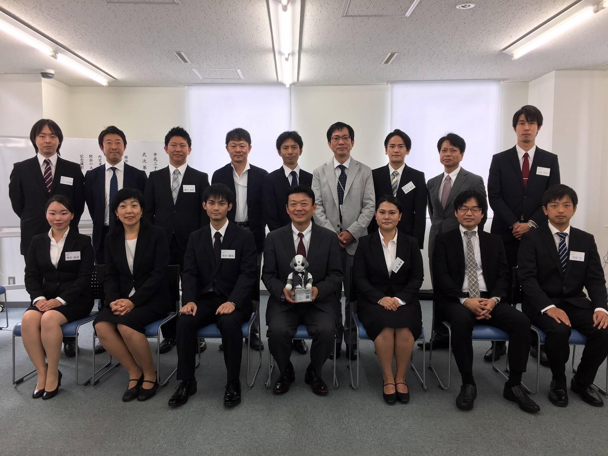 平成30年度入社者　内定式の模様をご紹介しますのサムネイル