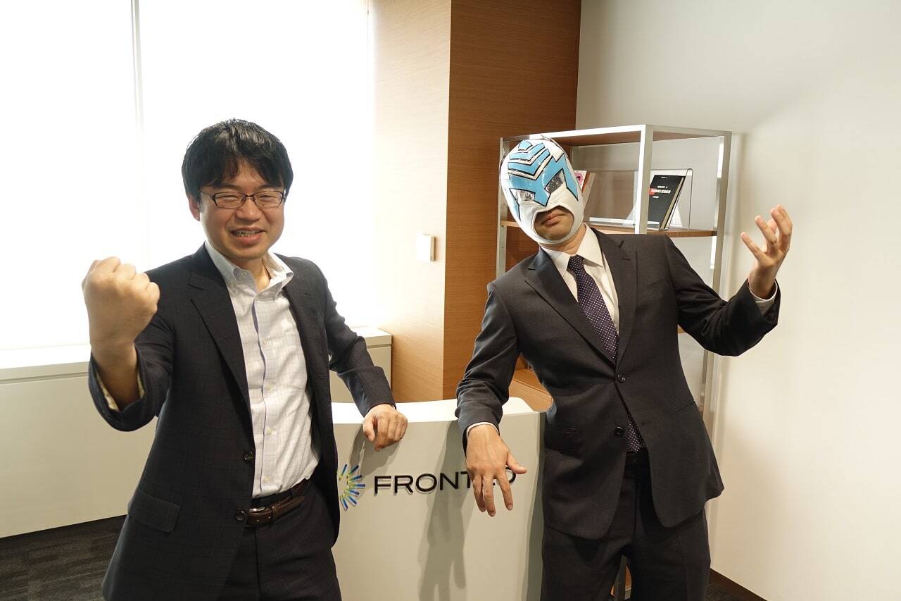AI業界注目のマスクド・アナライズさんがFRONTEOにいらっしゃいました！のサムネイル